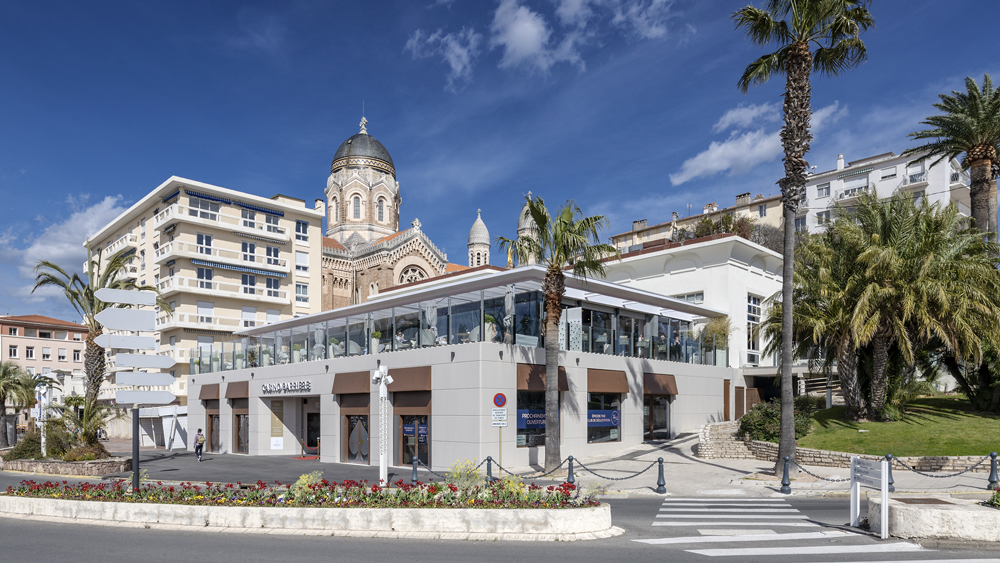 Casino Saint-Raphaël vu depuis la rue - Jean-Pascal Clément Architecte