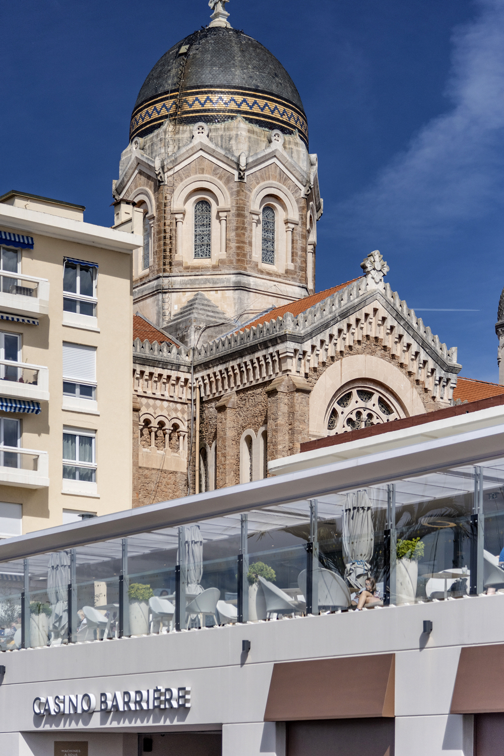 Basilique et terrasse du Casino de Saint-Raphaël - Jean-Pascal Clément Architecte