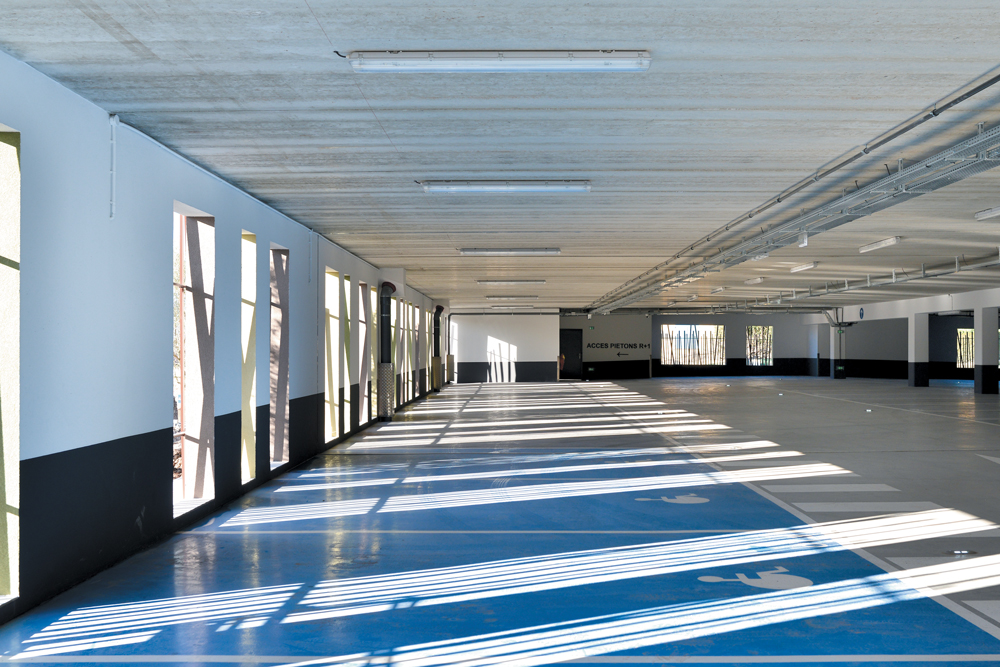 Intérieur Parking Aubenas - Jean-Pascal Clément Architecte