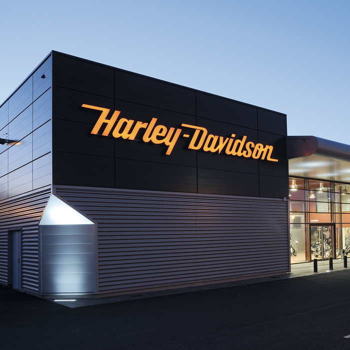 Concession Harley Davidson - Jean-Pascal Clément Architecte