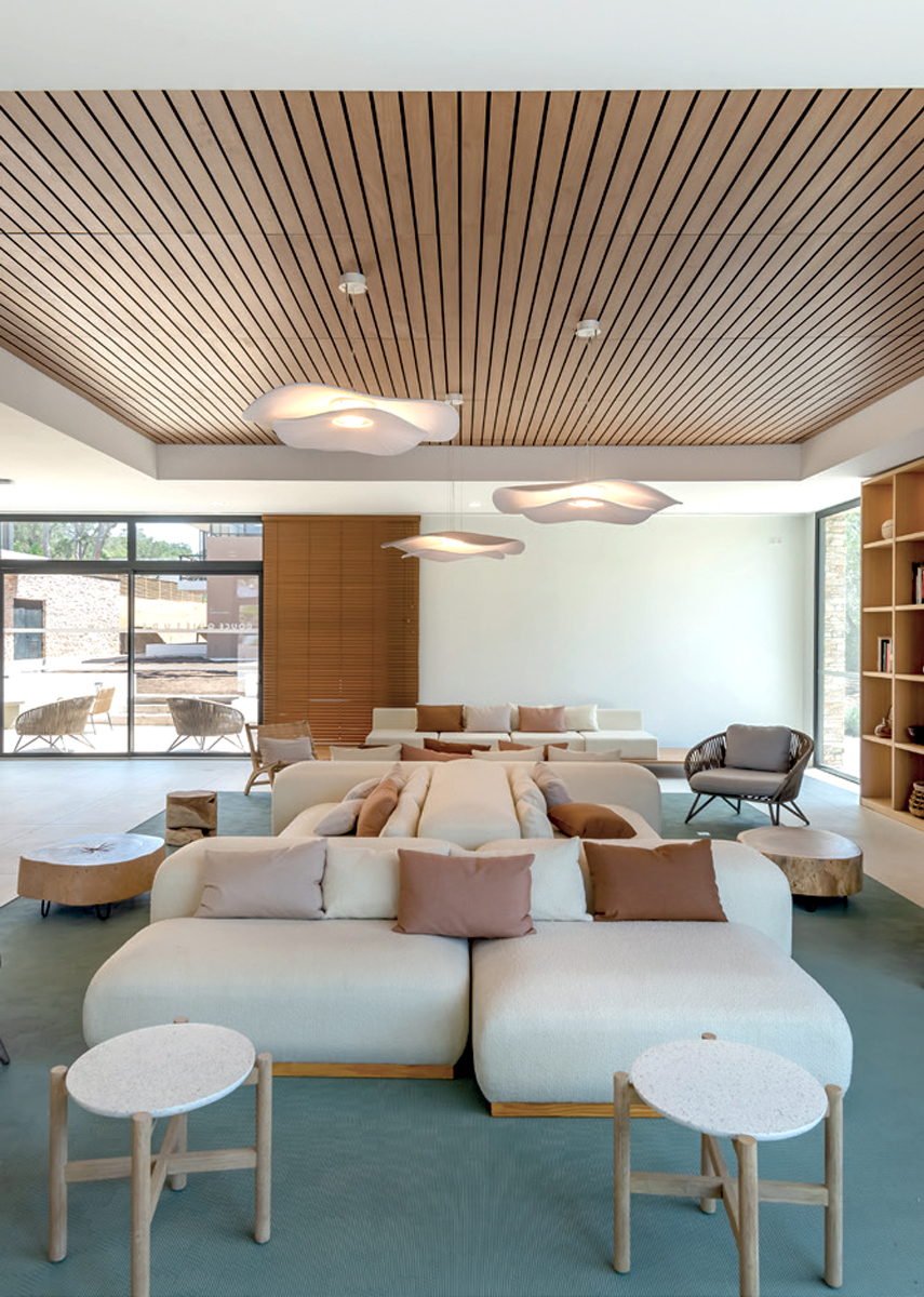 Résidence Douce Quiétude, espace lounge - Jean-Pascal Clément Architecte